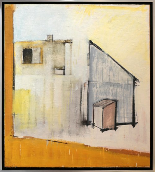 Recykling szkicu. Żółty 3, 2015, Iwona Stachura