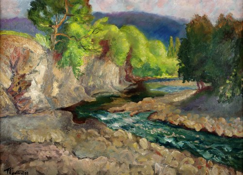 Dolina Prądnika w Ojcowie, 1929, Fryderyk Pautsch