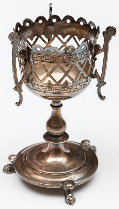 Polska, Warszawa, Fraget, ok. 1880, Lampada