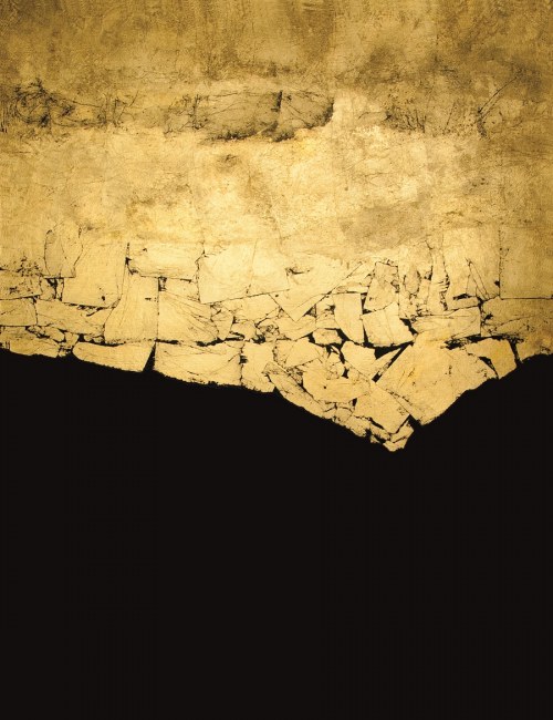 Impressione in Black and Gold V, 2016, Anna Gulak