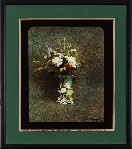 The story of flowers - zestaw pięciu fotografii, 1987, Jan Saudek