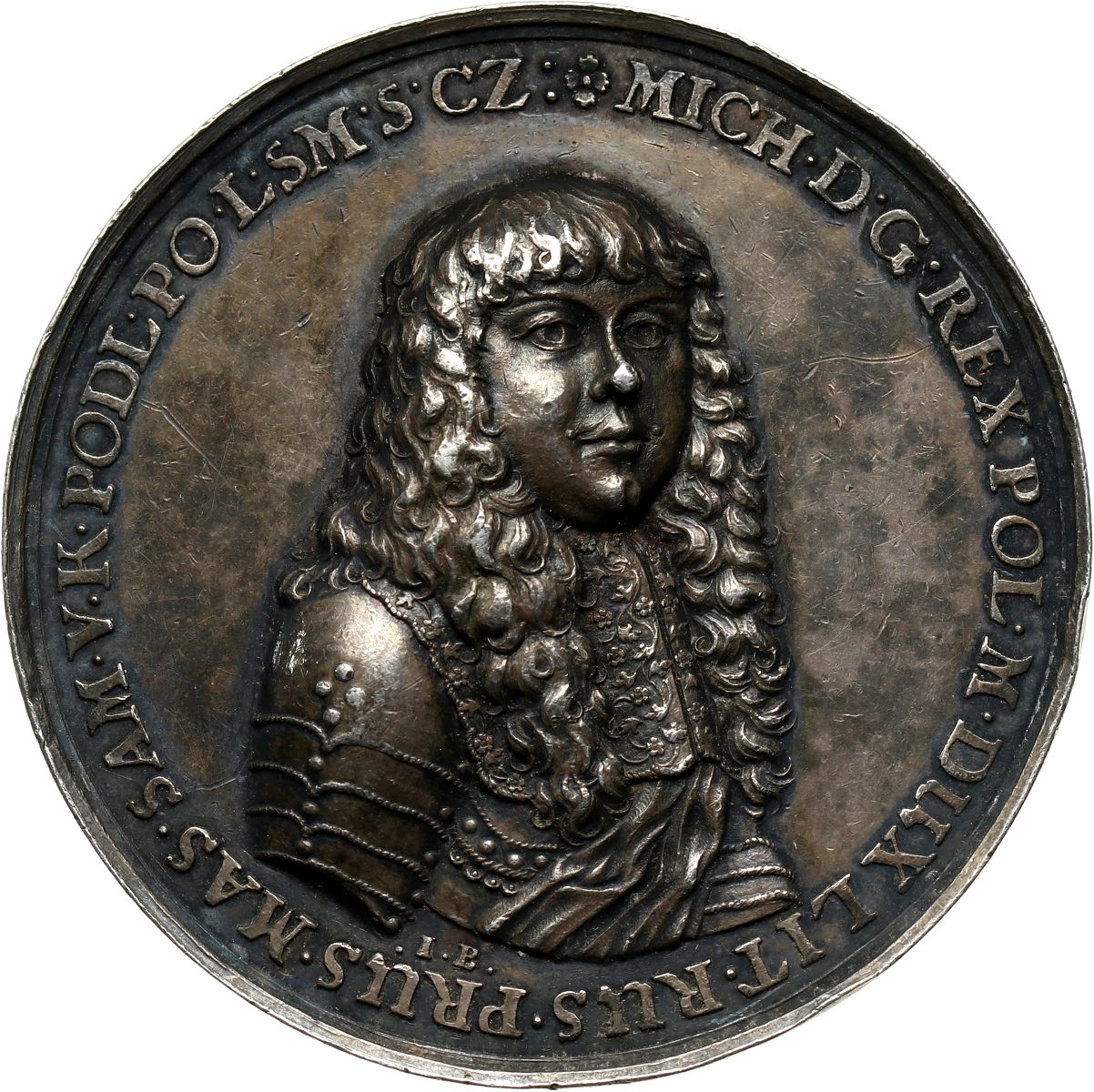 Michał Korybut Wiśniowiecki, medal koronacyjny bez daty (1669) Aukcja