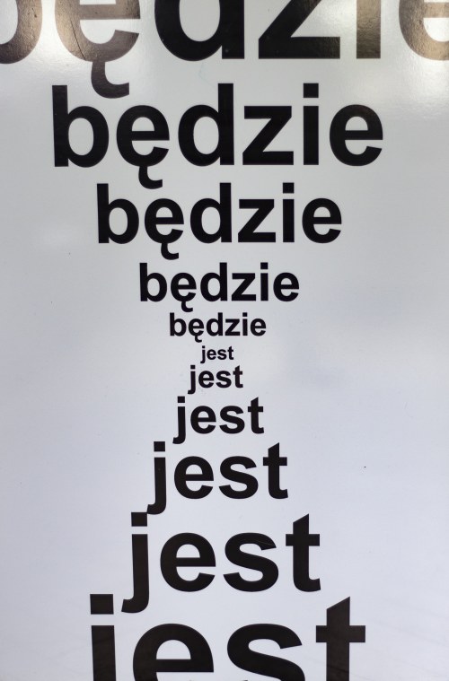 Klepsydra (Było, jest, będzie; Jest, było, będzie; Będzie, jest, było), 2001, ed. 18 sztuk (po 6 w edycji), 2001, Stanisław Dróżdż