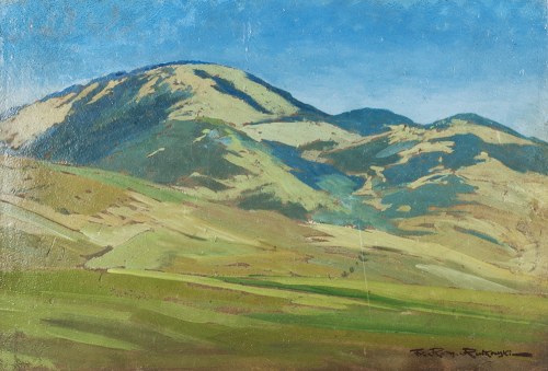 Połonina, ok. 1920 r., Franciszek Roman Rutkowski