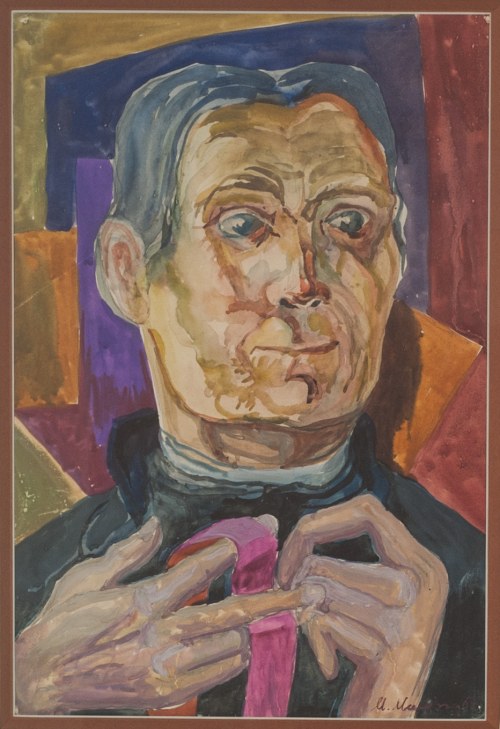 Autoportret podwójny, 1963 r., Marian Malina