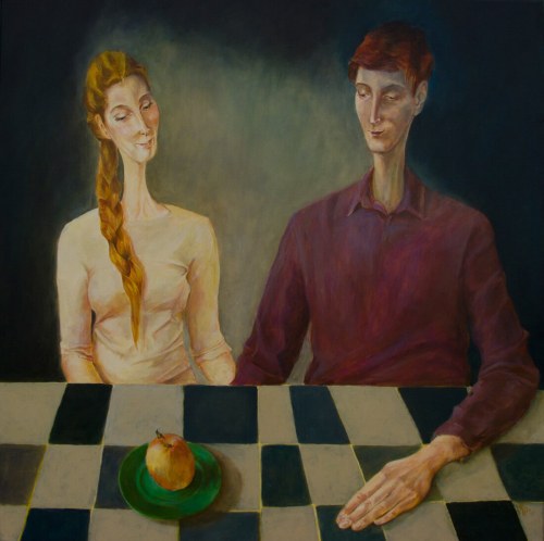 Jabłko, 2019, Małgorzata Fenrych