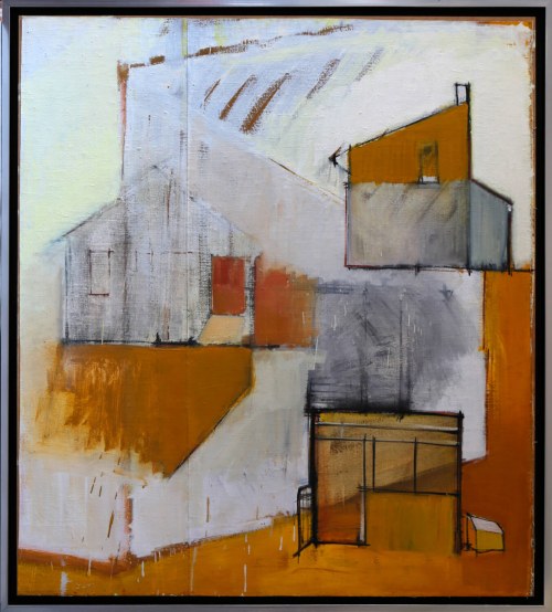 Recykling szkicu. Żółty 4, 2015, Iwona Stachura