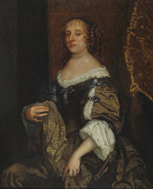 Portret damy - Henrietty Anny Stuart?, Malarz Nierozpoznany