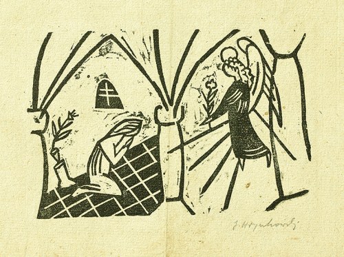 ZWIASTOWANIE, 1920 r., Jan Hrynkowski