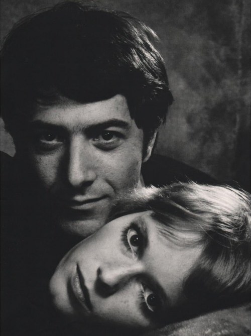 Dustin Hoffman & Mia Farrow, Philippe Halsman