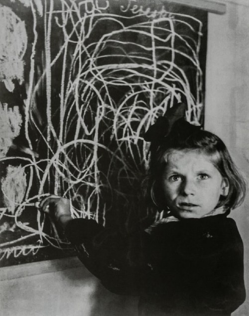 Teresa, concentration camp child, David Seymour