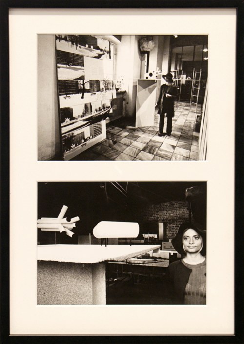 Natalia LL na wystawie Sympozjum Wrocław ’70 w Muzeum Architektury we Wrocławiu, 1970, Andrzej Lachowicz