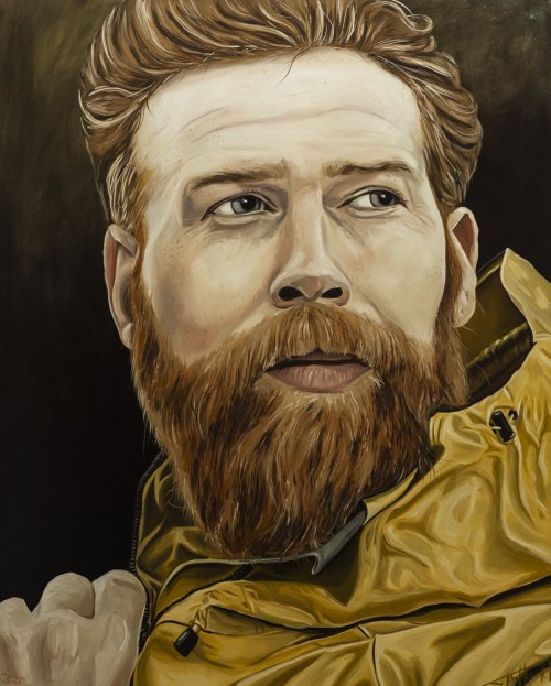 Żółta kurtka, 2020, Szymon Kurpiewski