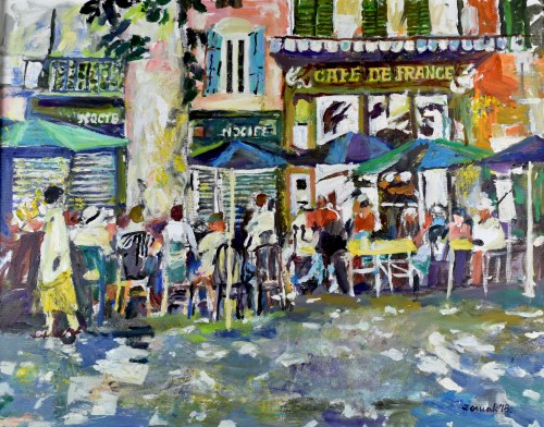 Cafe de France III, 1918, Juliusz Joniak
