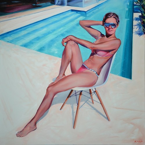 Madame Ev-14 z cyklu Swimming Pool, 2020, Rafał Knop