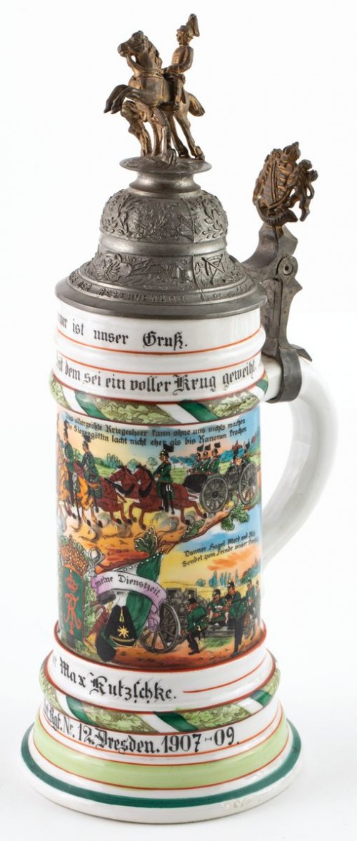 Saksonia, Drezno, 1909, Kufel Rezerwisty
