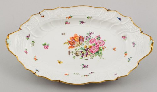 Niemcy, Saksonia, Miśnia, po 1850, Półmisek W Stylu Rokokowym