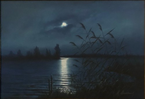Jezioro nocą, Stanisław Mazurkiewicz