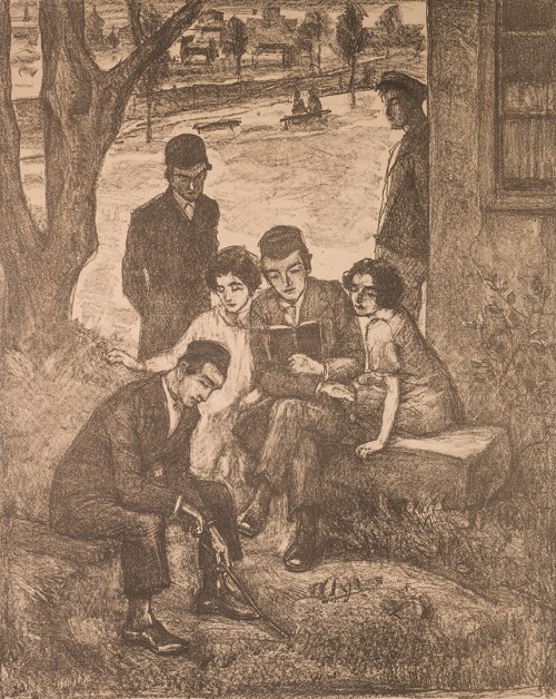 Żółta łata, , Lwów ok. 1936, Wilhelm Wachtel