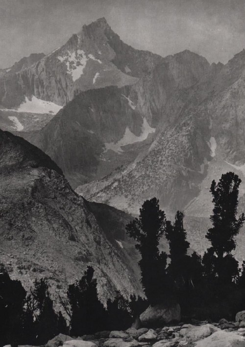 Mount Clarence King, 1924, Ansel Adams
