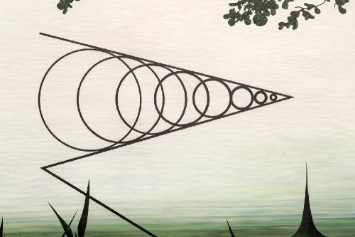 Stożek Macha i strefa ciszy, 2014, Andrzej Tobis
