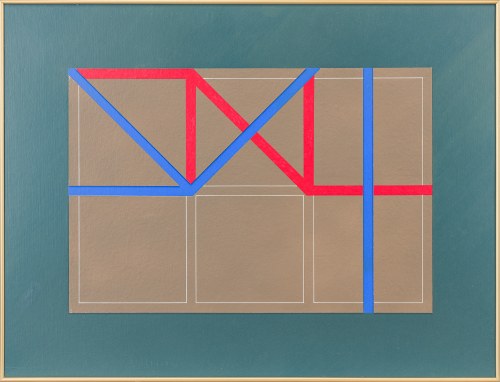 Dyptyk IV/IV-98-B, 1998, Krystyn Zieliński