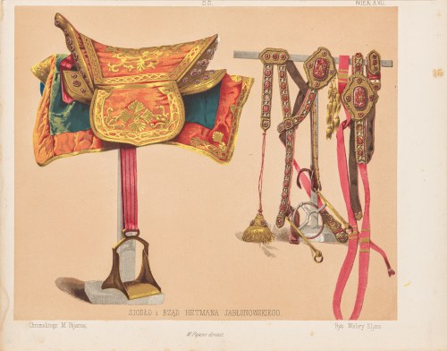 Siodło i rząd hetmana Jabłonowskiego, 1853-1869, Walery Eljasz Radzikowski