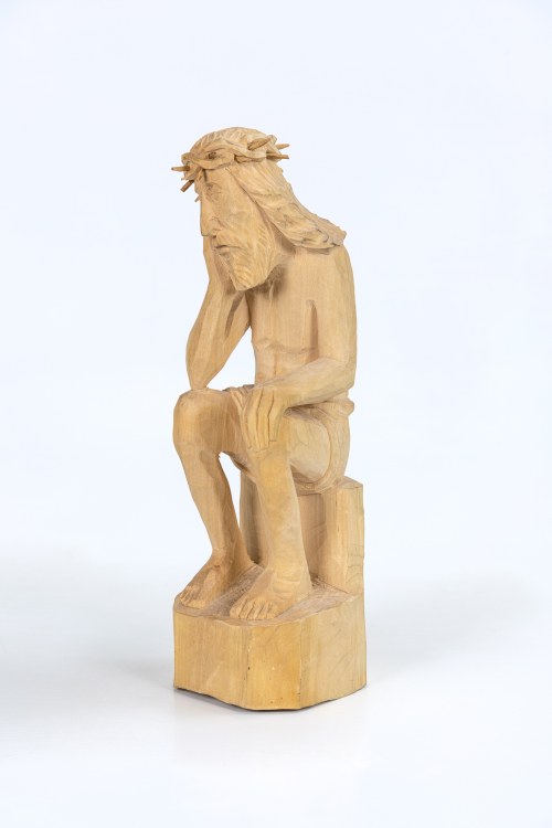 Chrystus Frasobliwy, 2016, Zbigniew Ważydrąg