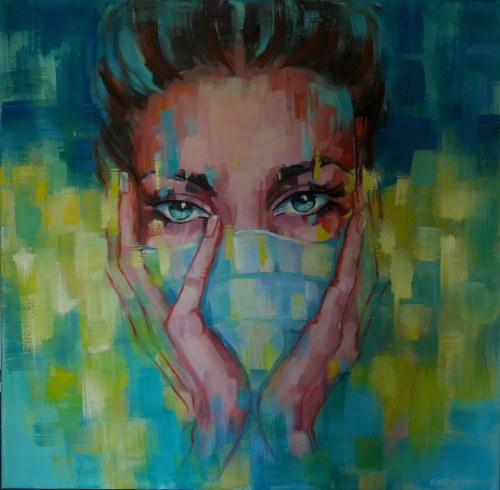 Girl in Green, 2020, Marzena Uryszek
