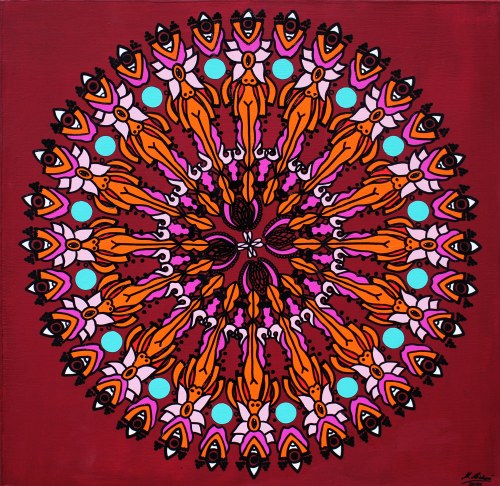 Kobieca mandala, 2019, Maria Michoń