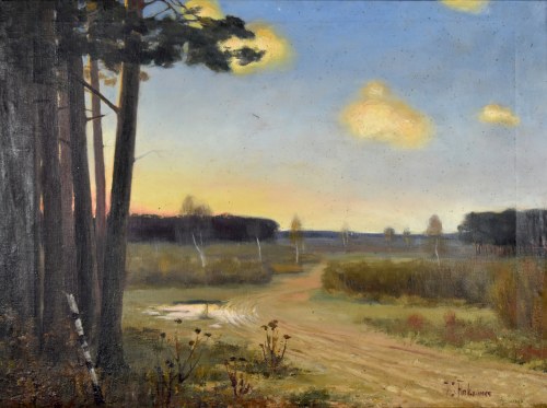 Pejzaż, 1902, Witold Florkiewicz