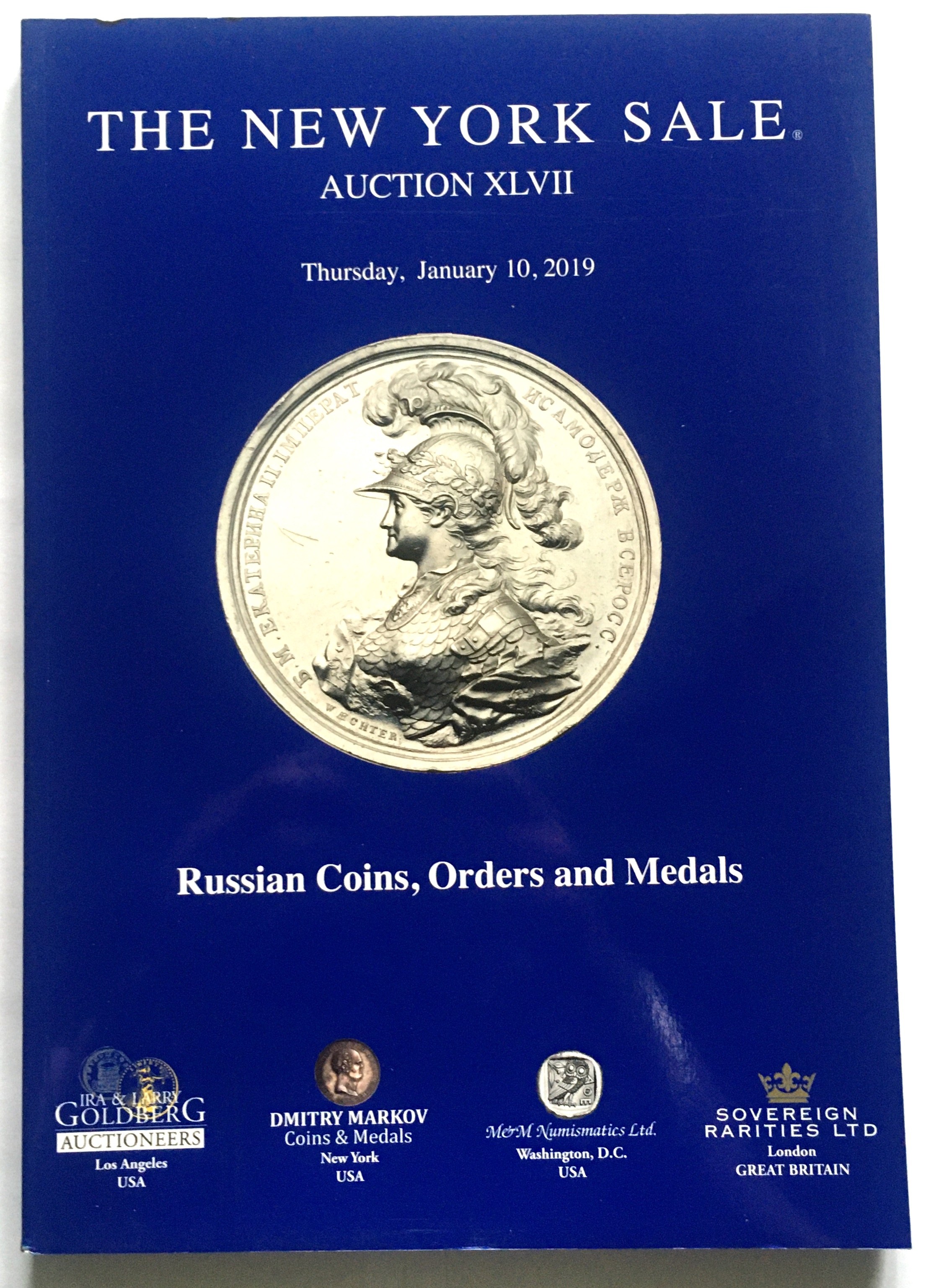 Katalog aukcyjny, THE NEW YORK SALE XLVII/2019 r bardzo rzadkie i