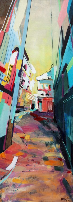 Kraków – różowa ulica, 2019 r., Natalia Rozmus