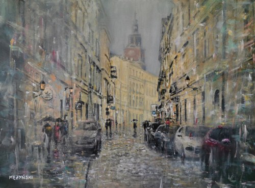 Deszcz na Brackiej, Arkadiusz Mężyński