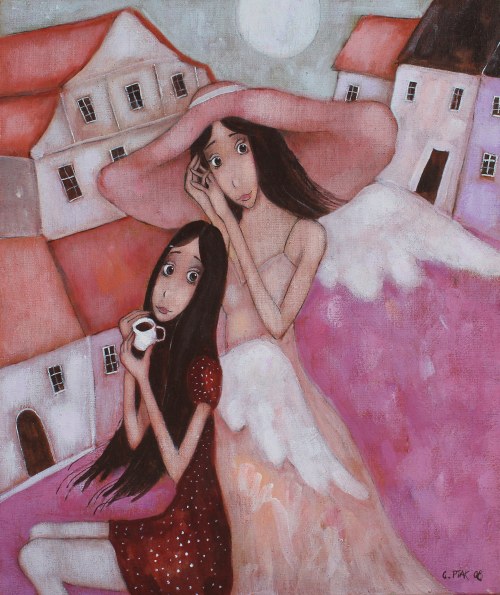 Nocne anioły, 2008, Grzegorz Ptak