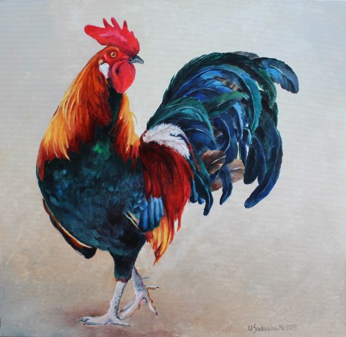 Kogut, 2019, Urszula Sadowska-Murawiec