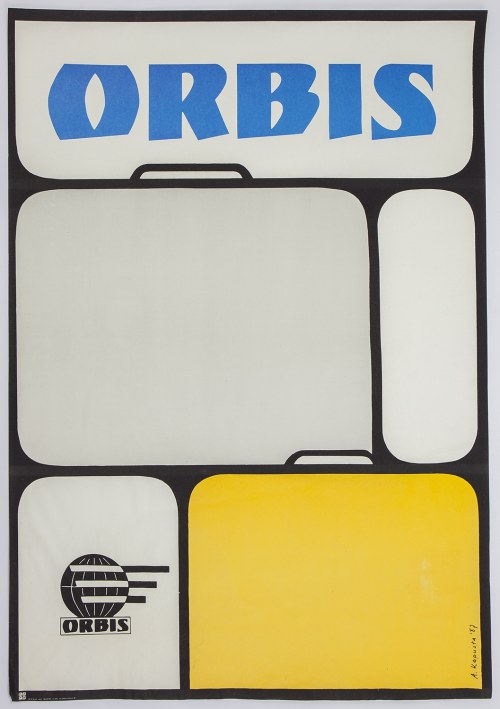 Plakat – Orbis, Andrzej Kapusta