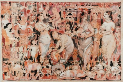 Scena antyczna, 1997, Tomasz Kazikowski