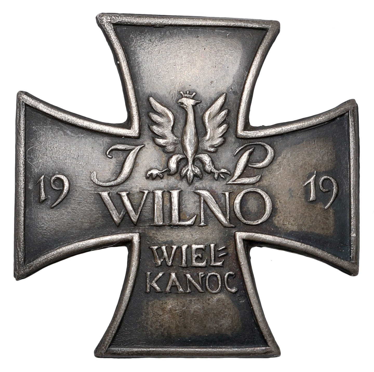 記念グッズ 1919 Odznaka, Za Wilno 1919 - WIELKANOC - Aukcja internetowa
