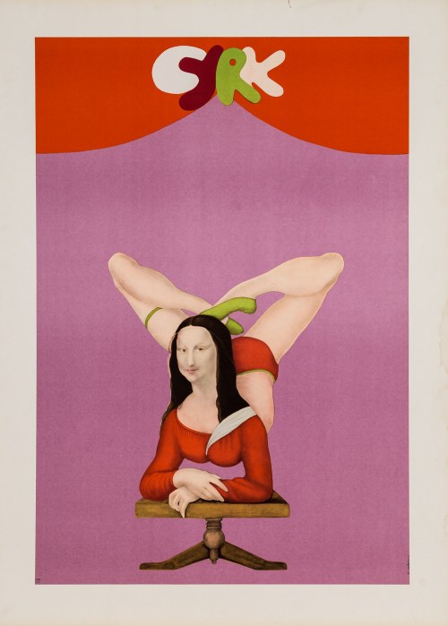Cyrk (Mona Lisa), 1970 r., Maciej Urbaniec