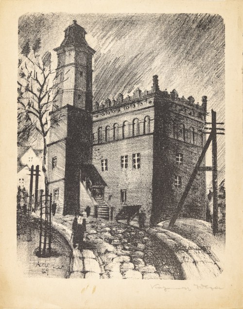 Ratusz w Sandomierzu, 1929, Kazimierz Idczak