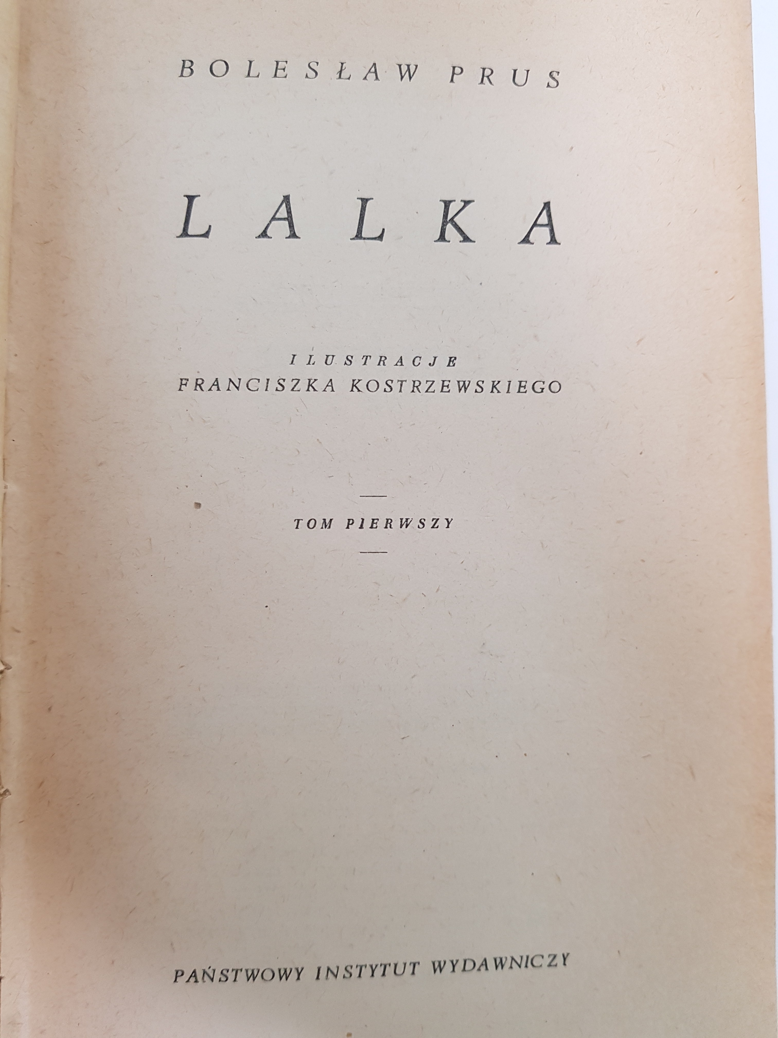Lalka by Bolesław Prus
