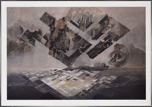 Struktury przestrzeni XII, 2018, Eugeniusz Delekta