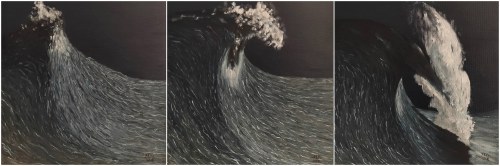 3 Step Wave, 2018, Pervin Ece Yakacik