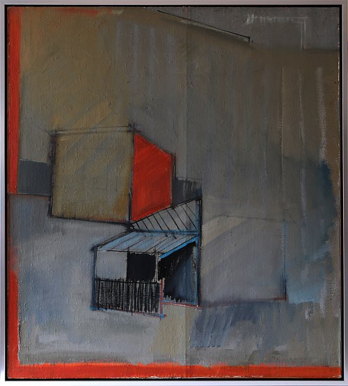 Recykling szkicu. Szary 3, 2015, Iwona Stachura