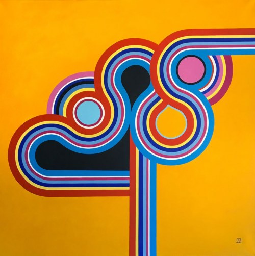 Yellow Blue, 2020 r., Jagoda Dziewanowska