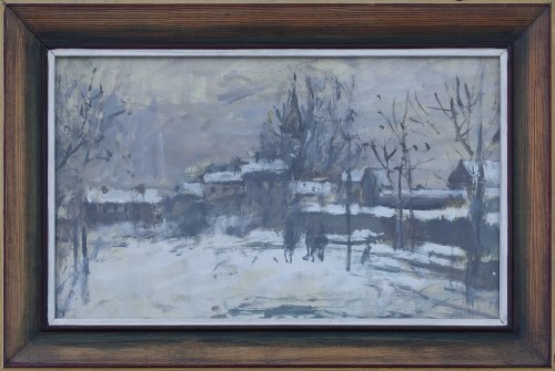 Widok miejski, 1980, Magdalena Spasowicz