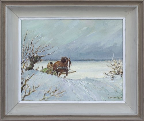 Na saniach, 1985, Feliks Dołgań