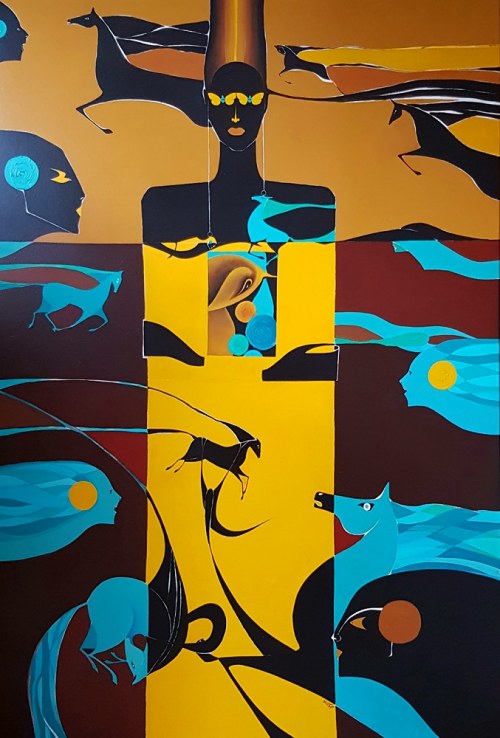 Złota ochra, 2016, Artur Smoła