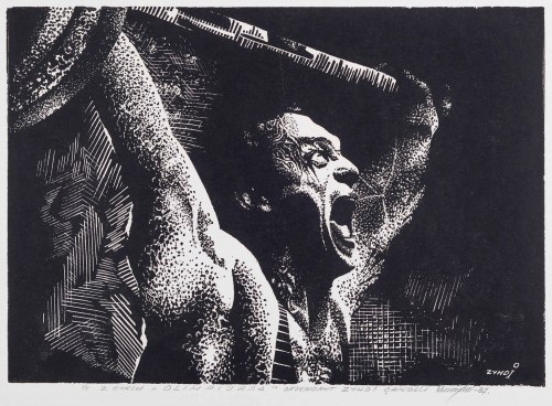 Z cyklu "OLIMPIADA" , 1987, Zyhdi Cakolli